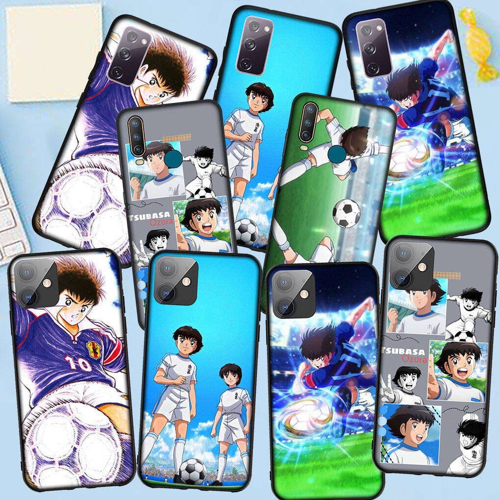 Phone Case for iPhone 17 16 15 Xiaomi Poco F8 F7 F6 X7 X6 M8 C85 C75 C71 Redmi Note 14 13 12 11 Pro Max A3 A4 14C 13C 15C Anime Captain Tsubasa Cover