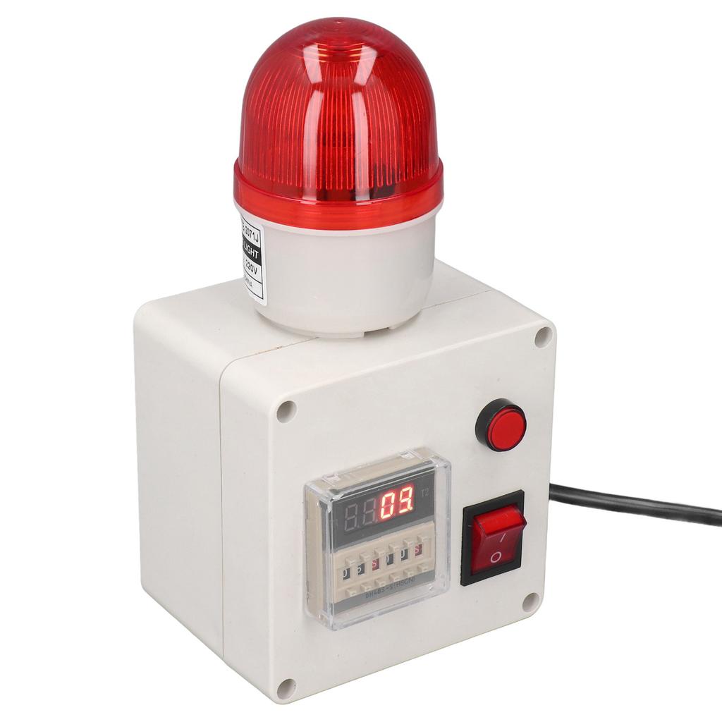 Industrieller Alarm Smart Cycle Timing Sirene 90?110 Dezibel Schallalarm 6 Ziffern