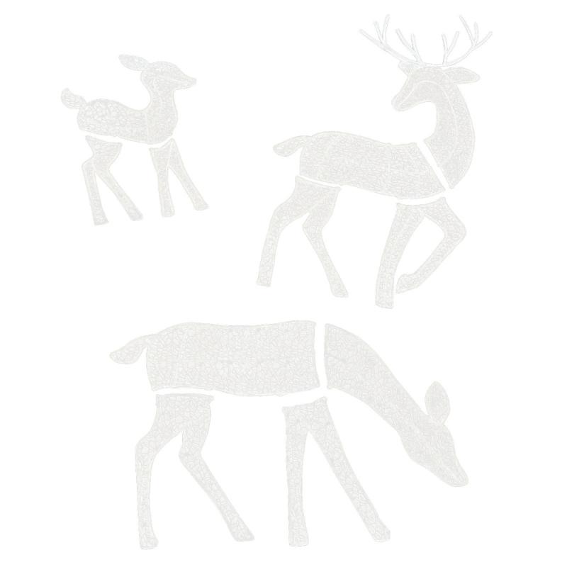 Christmas Deer Decorations Cute Design Reindeers for Outdoor Decorate Christmas