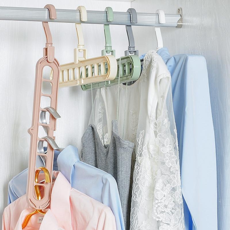 MultiFunctional Clothes Hangers Pants Storage Hangers Clothes Drying Rack Scarf Clothes Hangers Scarf Home Storage Rack Holder