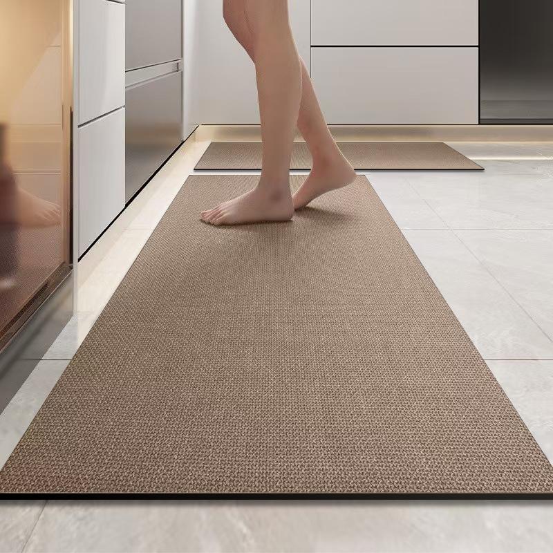 Xiaomi Lange Küchenbodenmatte aus Kieselgur, rutschfeste Matte, einfache saugfähige Badezimmer-Matte, quadratische Eingang-Matte