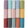 Double Layer Bamboo Cotton Muslin Swaddle Blanket for Newborns