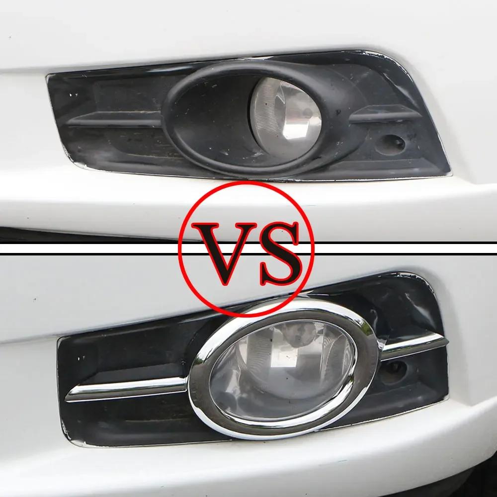 Car Front Fog Light Trim for Chevrolet Cruze 2009-2012 2013 2014 2Pcs/set Fog Lamp Decorative Cover Sticker Styling Accessories
