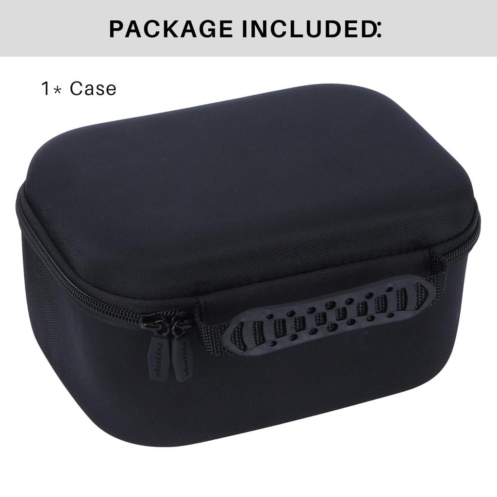 Peyyargo Storage Case Compatible with RAZOR SLIM ELEC MUFF Slim Electronic Earmuffs Walker's (Black)