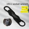 Stainless Steel Socket Wrench Irregularly Bushing Wrench for 1911 Barrel Bushing Wrench Cleaning