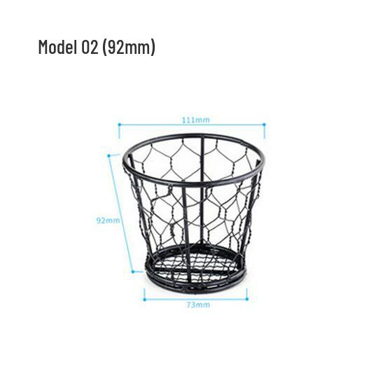 Wrought Iron Multi-Use Basket for Bread, Vegetables, Fruits & Miscellaneous Items