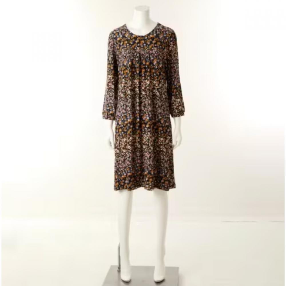 Wacoal Modal Stretch Small Floral Print Loungewear Wgn377w 100(XL)