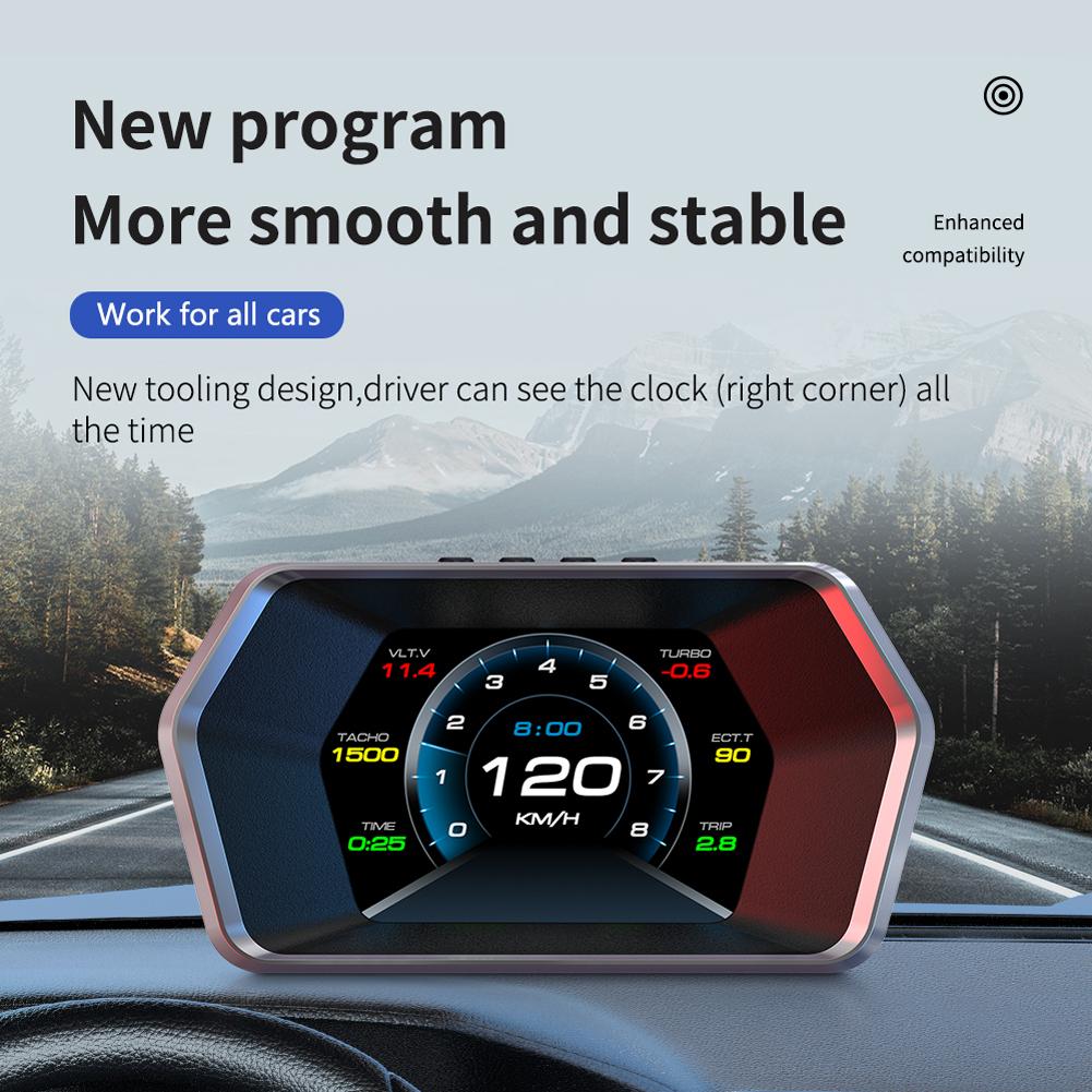 Universal Digital Speedometer On-BD & GPS Dual System Speed Meter for Most Cars China Mainland