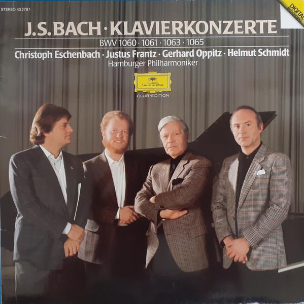 

LP Record CHRISTOPH ESCHENBACH JUSTUS FRANT Klavierkonzerte 432781 Deutsche Grammo 1986 Germany Classical Used