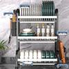 Hanle 3-Tier Carbon Steel Dish Drying Rack