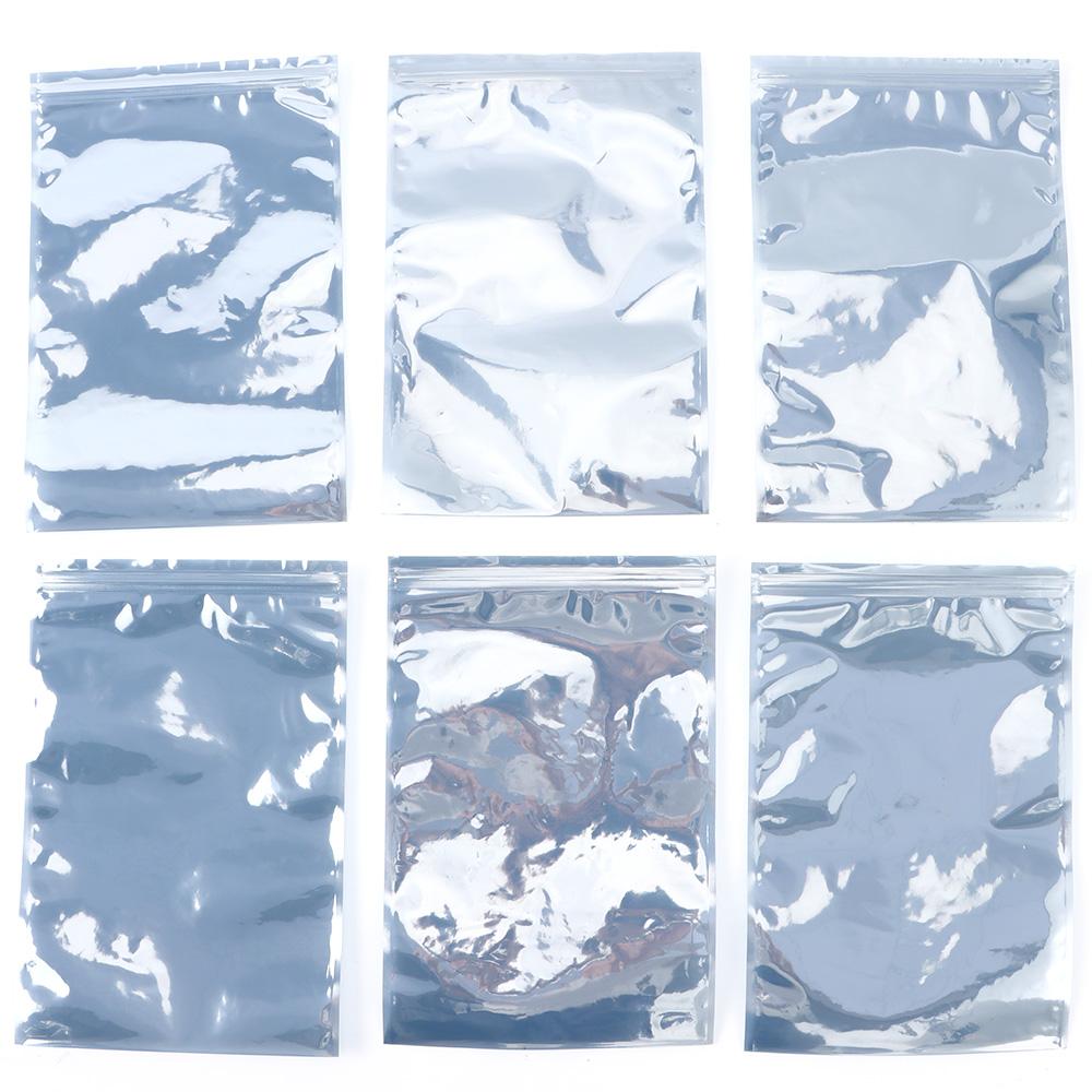 

Антистатический пакет на молнии, 100 шт., 20 х 30 см / 8 х 12 дюймов, защитные сумки для электростатических разрядов, электронное устройство