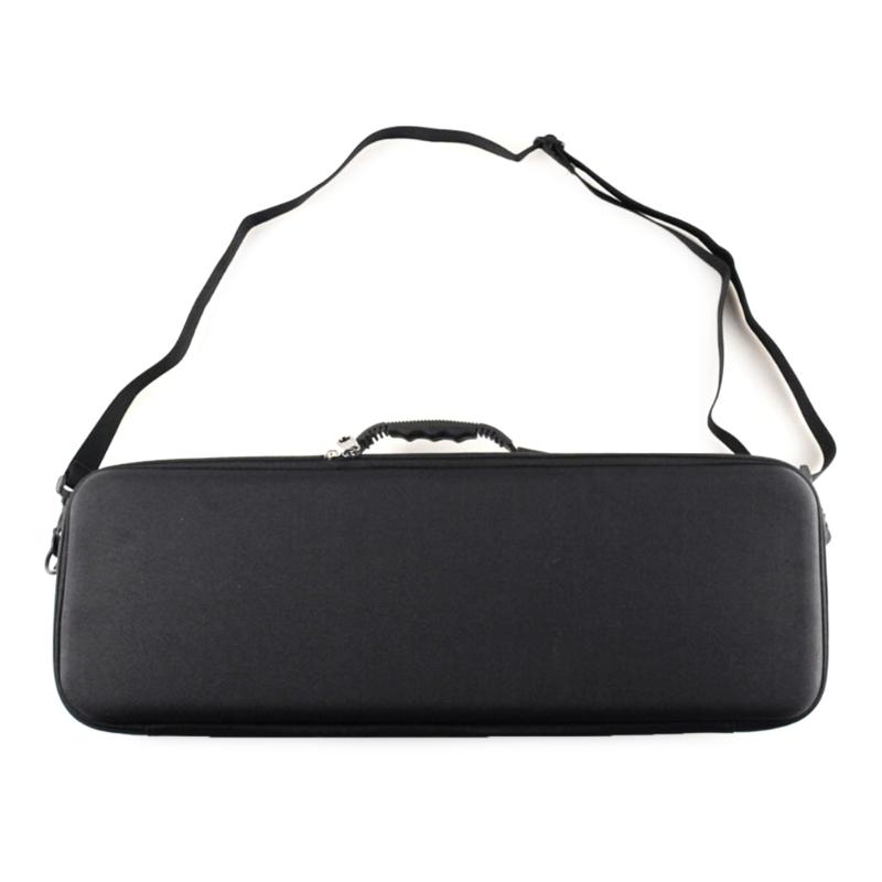 Outdoor Angeltaschen EVA Stoßfeste Angelruten- und Rollentragetasche mit Riemen Rutenaufbewahrungstasche Umhängetasche Tragbar