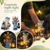 Hand-Painted Resin Garden Statue Outdoor Decoration for Patio Balcony Yard
