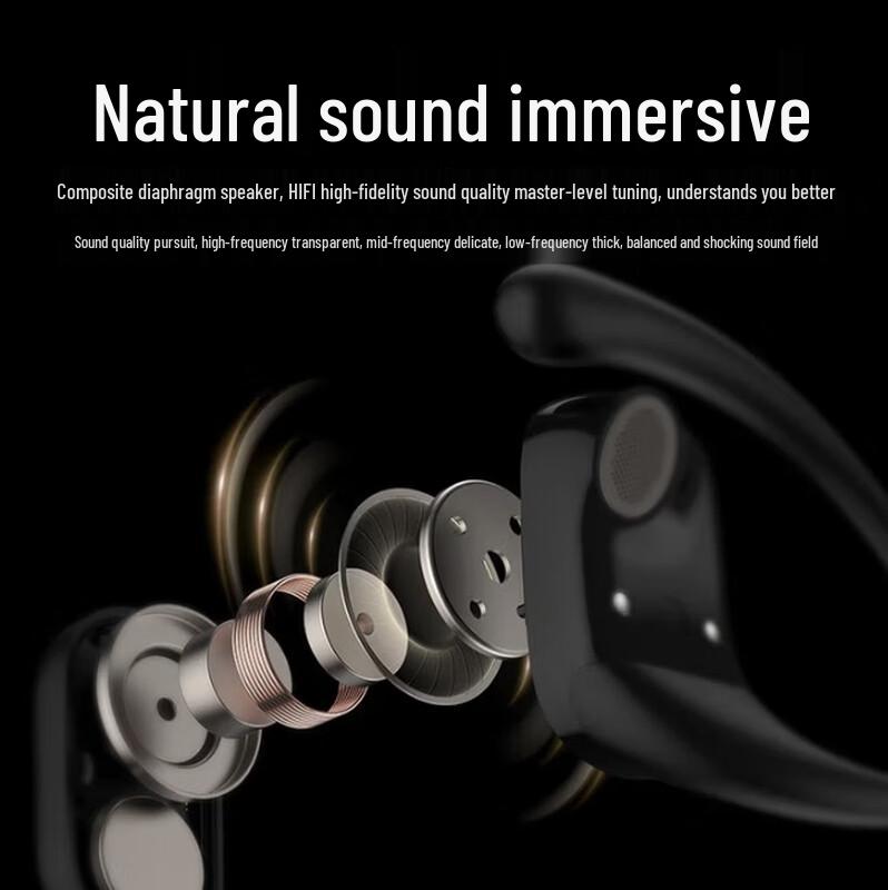 Lanston TS19 Bluetooth Sport Ear-Clip Earbuds