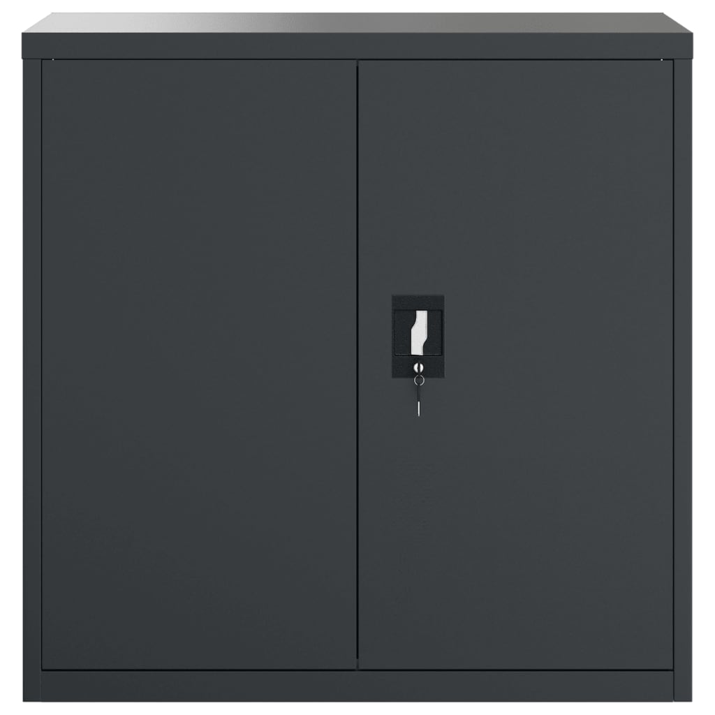 Filing Cabinet Anthracite 90 x 40 x 90 cm Steel
