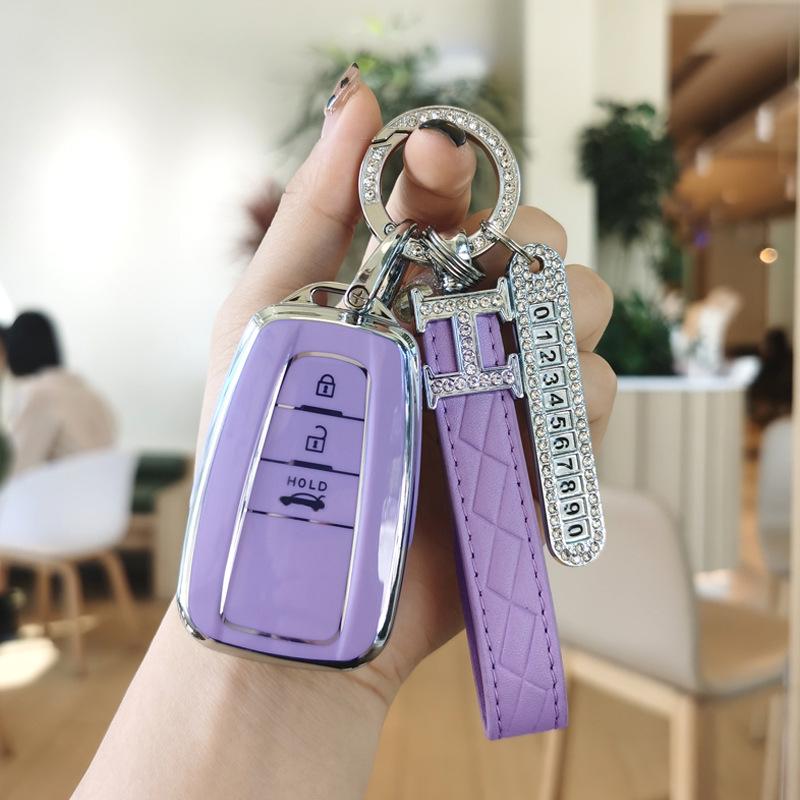 Schutz-Schlüsselanhänger-Schnalle für Toyota Corolla, Camry, Levin, Avalon, Highlander, RAV4, CHR