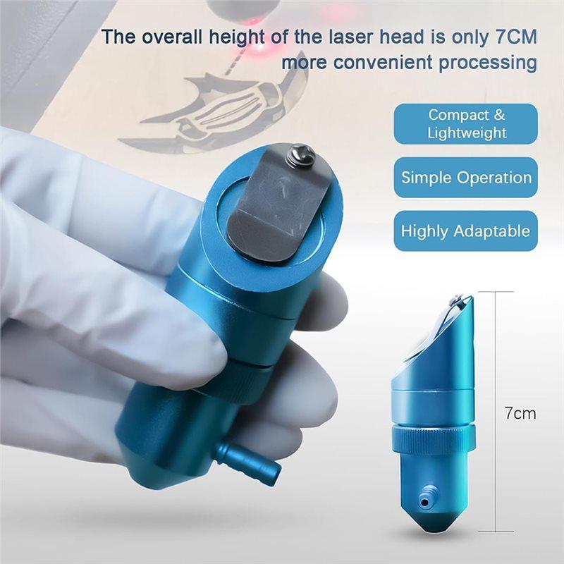 ABWR-K40 For K40 Laser Head FL 50.8Mm CO2 Laser Head With Air Assist For Laser Engraver Cutter 18Mm