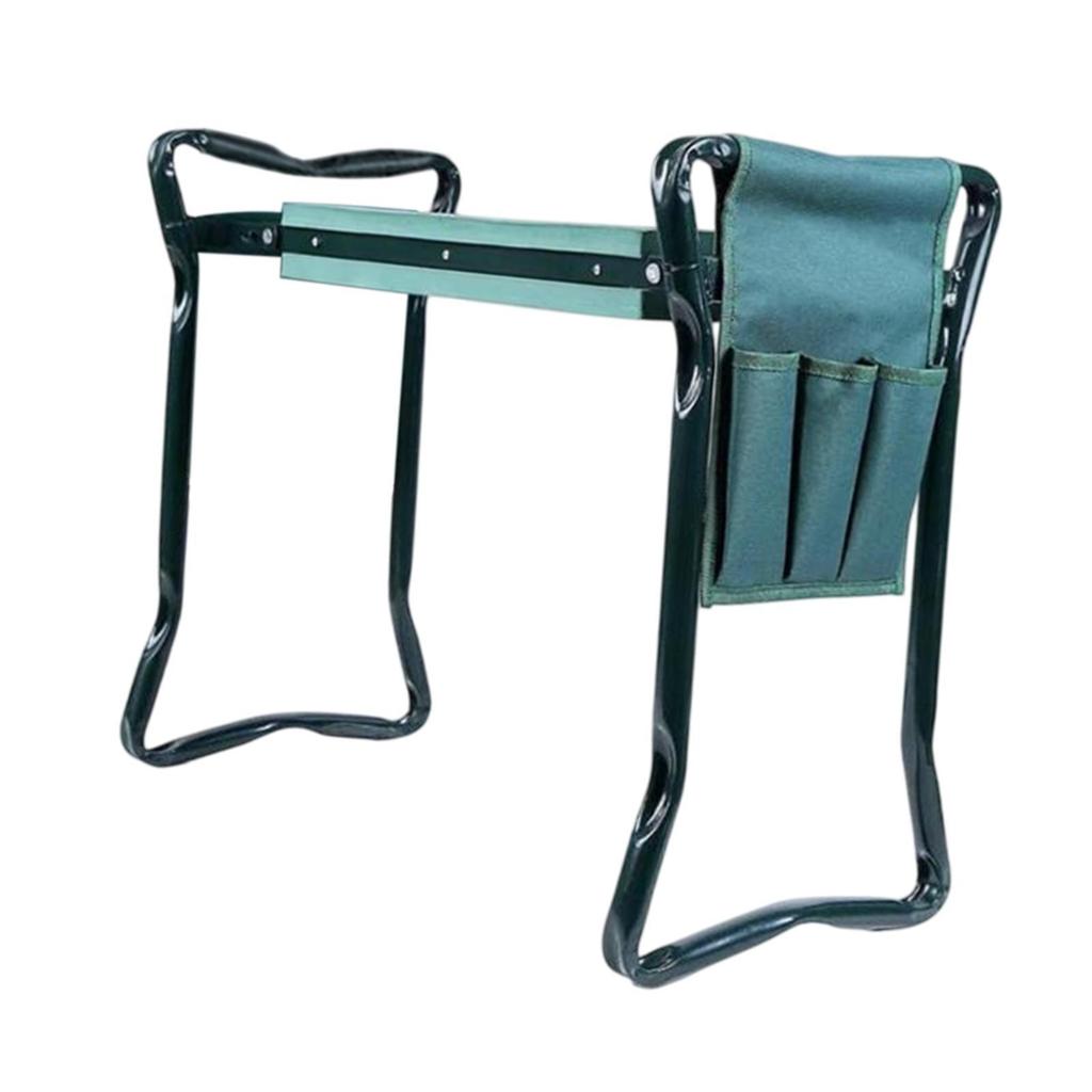 Garden Kneeler and Seat with Soft Kneeling Pad Portable Sturdy Foldable Stool for Planting
