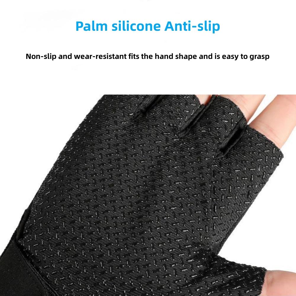 Summer Cycling Gloves Outdoor Sports Touch Screen Anti-slip Wear-resistant Anti-fall Breathable Motorcycle Gloves