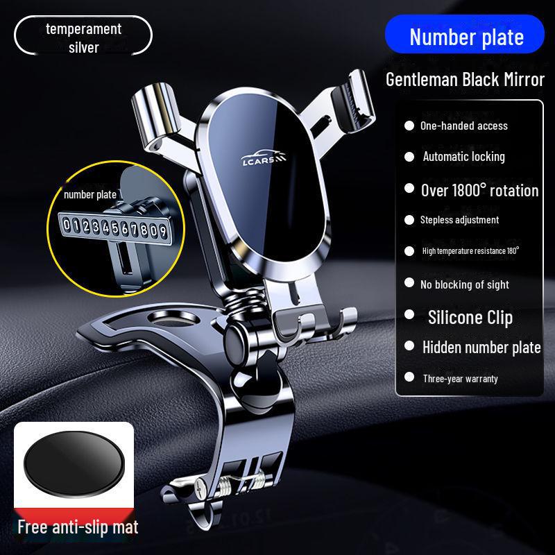 Universal 2025 Metal Car Phone Holder for Central Control Panel