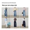 ESE-Y Women's Slimming Wide-Leg Cropped Jeans (2026 Spring Collection)