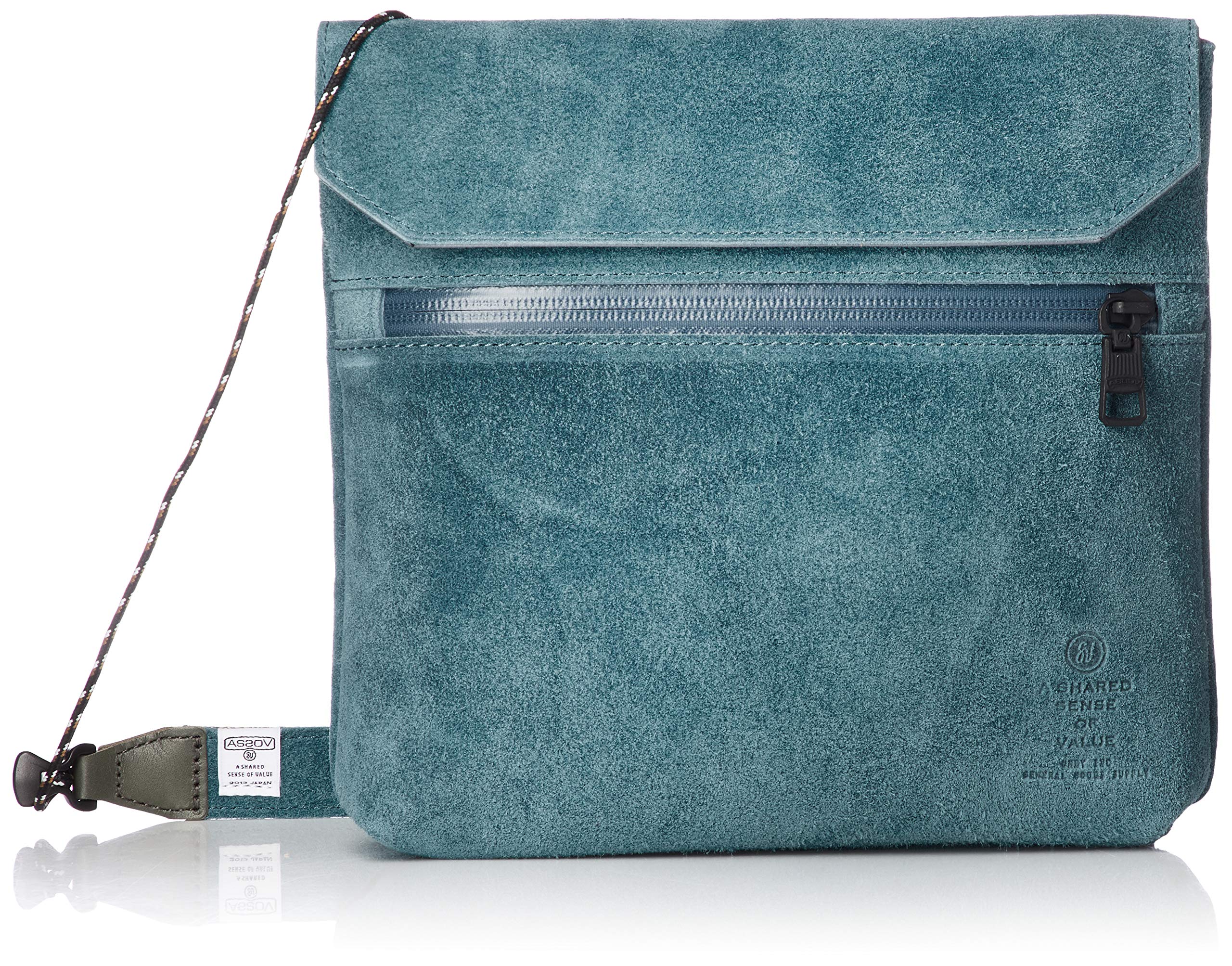 

ASSOB Waterproof Suede Leather Sacoche 091750 WATER PROOF SUEDE SACOCHE TURQUIOIS