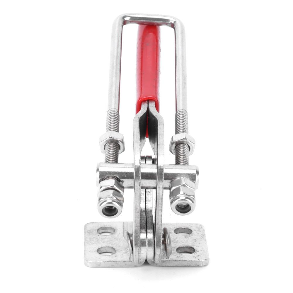 2PCS Adjustable Toggle Latch Heavy Duty Toggle Clamp Durable Hasp Latch