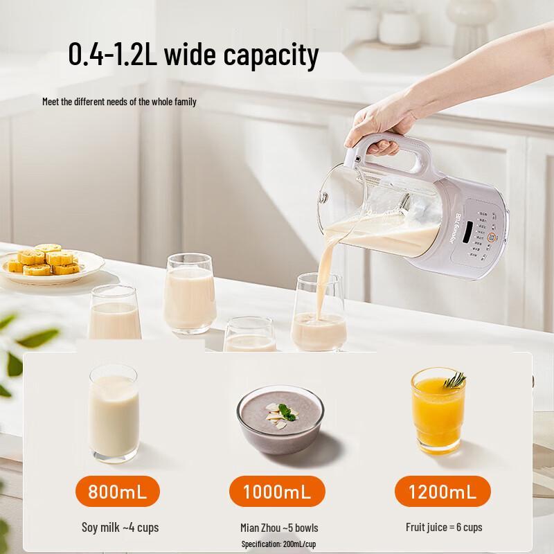 Joyoung 1.2L Self-Cleaning Soy Milk Maker & Blender CN plug (adapter included)