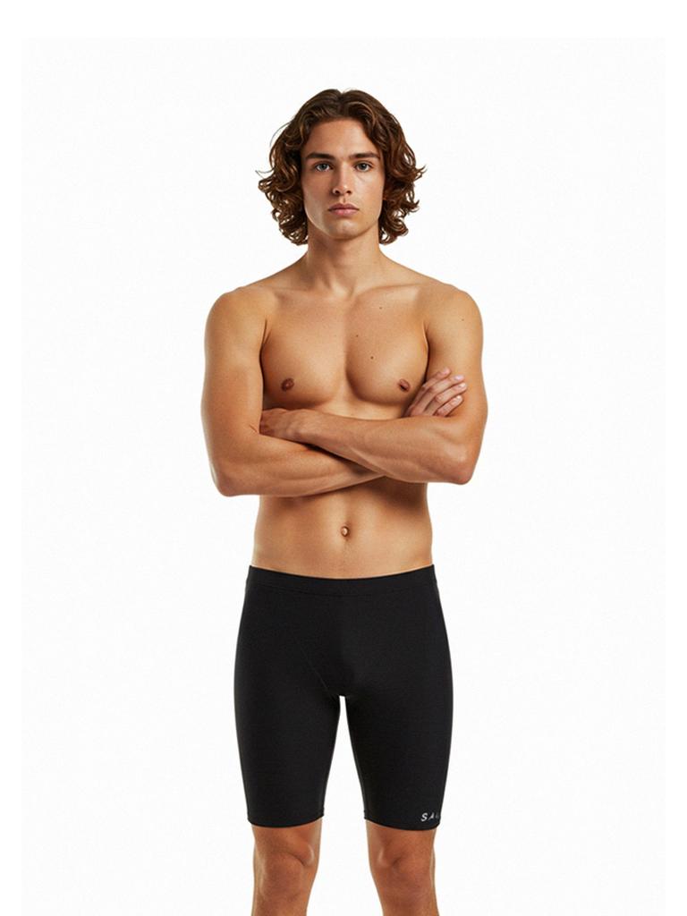 Solteu Black Men'S 5-Part Jammers