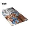 Christmas Bathroom Door Rug Mat, Festive Entrance Rug, 35" x 24" Non-Slip Washable Indoor Floor Mat Welcome Water Absorbent for Kitchen Holiday