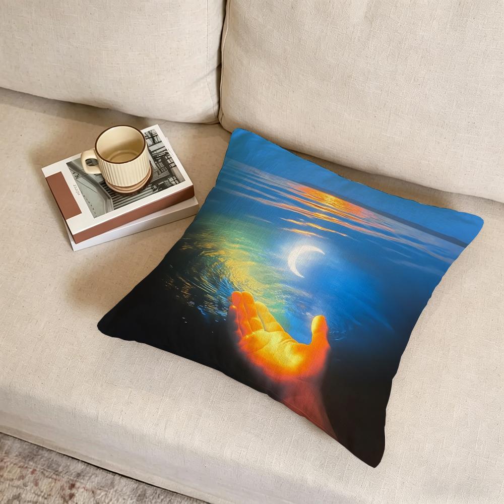 B-Blank Embrace Cushion Cover Fabric Soft Furnishing,Pillowcase, Cushion Cover, Sofa Pillow, Home Decoration
