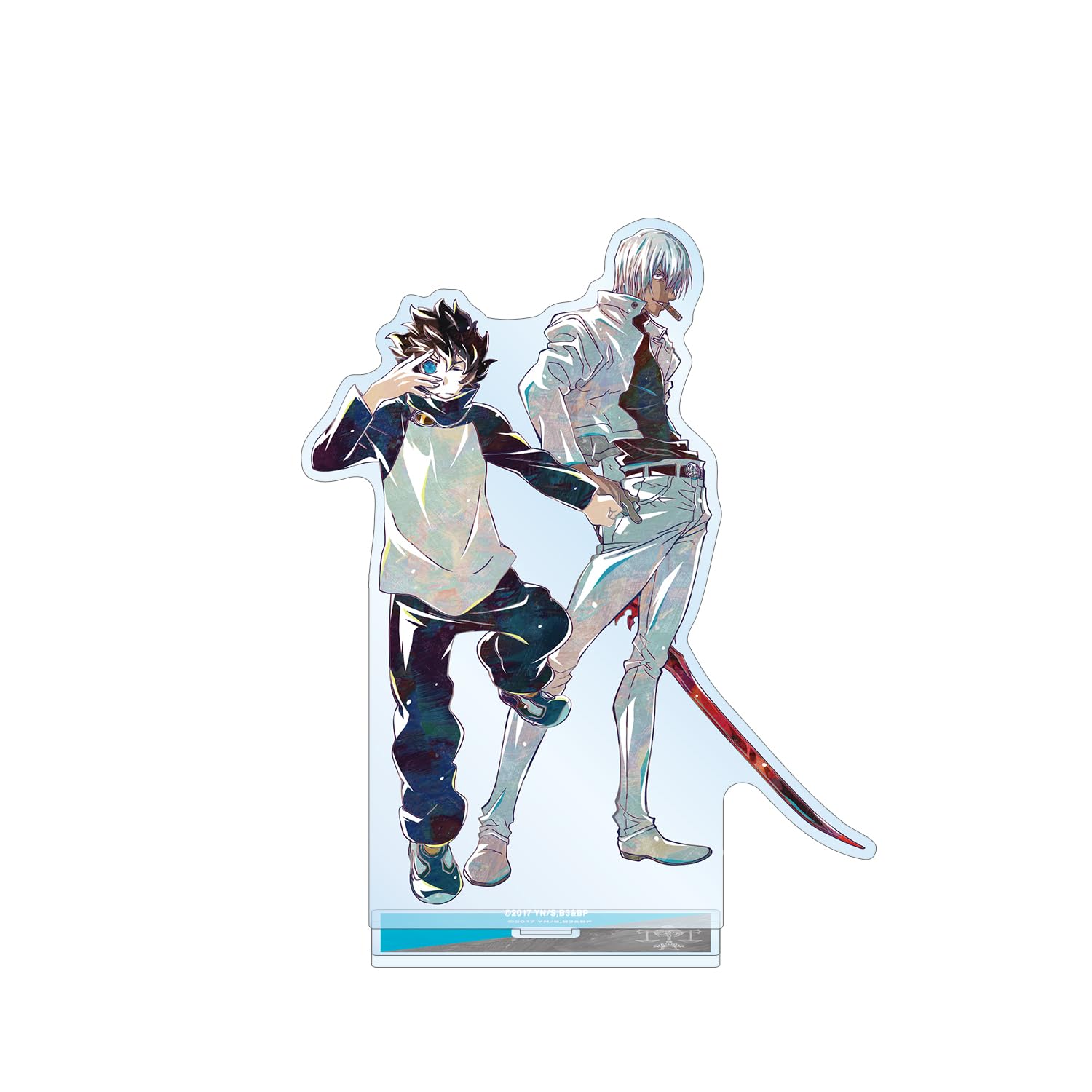 

TV Anime Blockade Battlefront Ani Art 4th Edition Big Acrylic Stand Blood & BEYOND Leonardo/Zapp