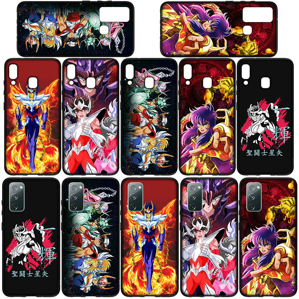 Phone Case for Samsung Galaxy S25 S23 S22 S24 Ultra FE Plus S9 A05 A06 A15 A16 A36 A37 A35 A52 A34 A54 A55 A56 A57 A25 A53 A17 Anime Saint Seiya Cover