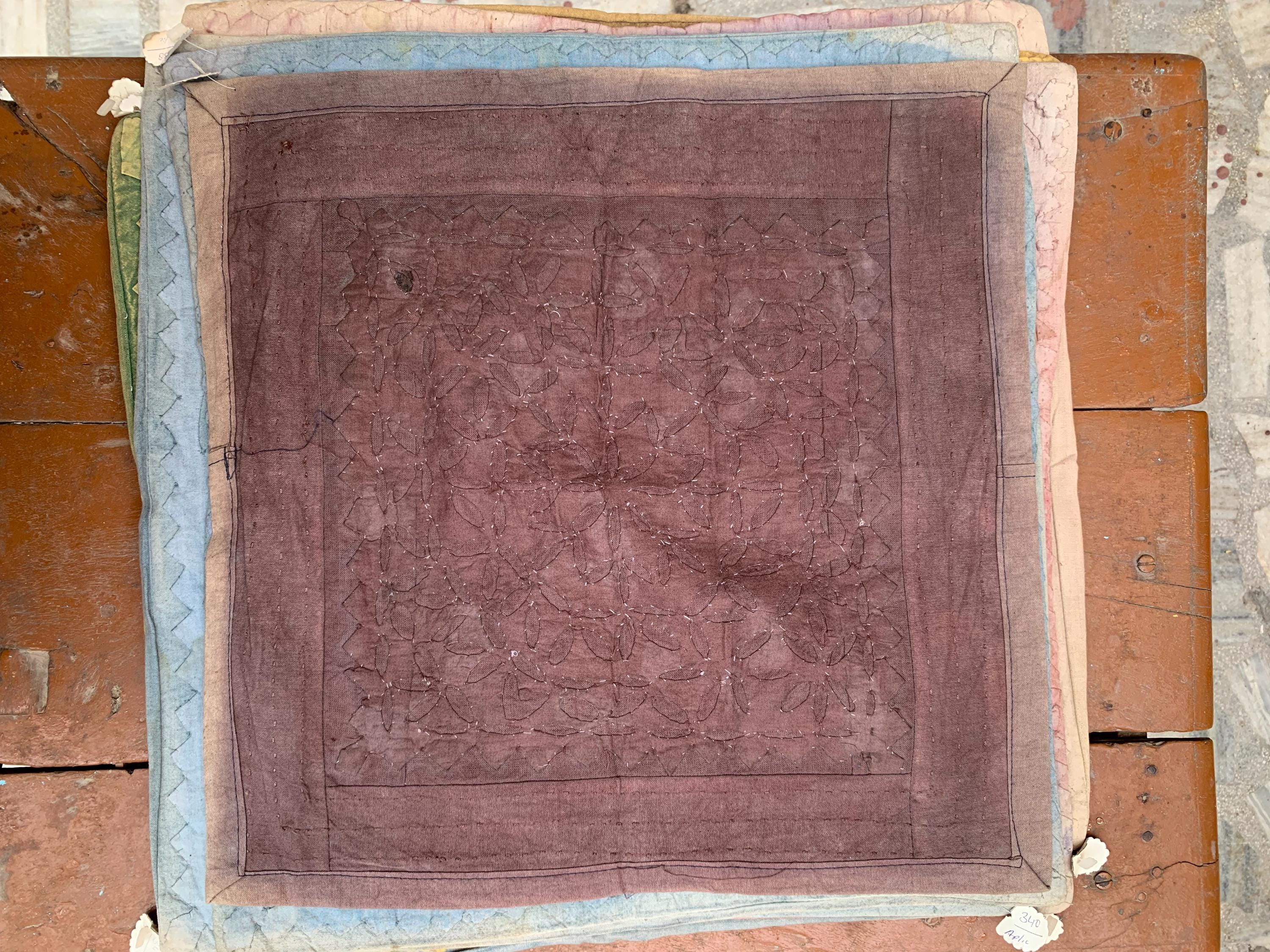 

Hand Embroidered Cotton Pillow Cover: Boho Decorative Cushion 40 80X 50 разноцветный