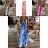 Women's Oversized Floral Printed Sleeveless Maxi Dress For Summer Holidays