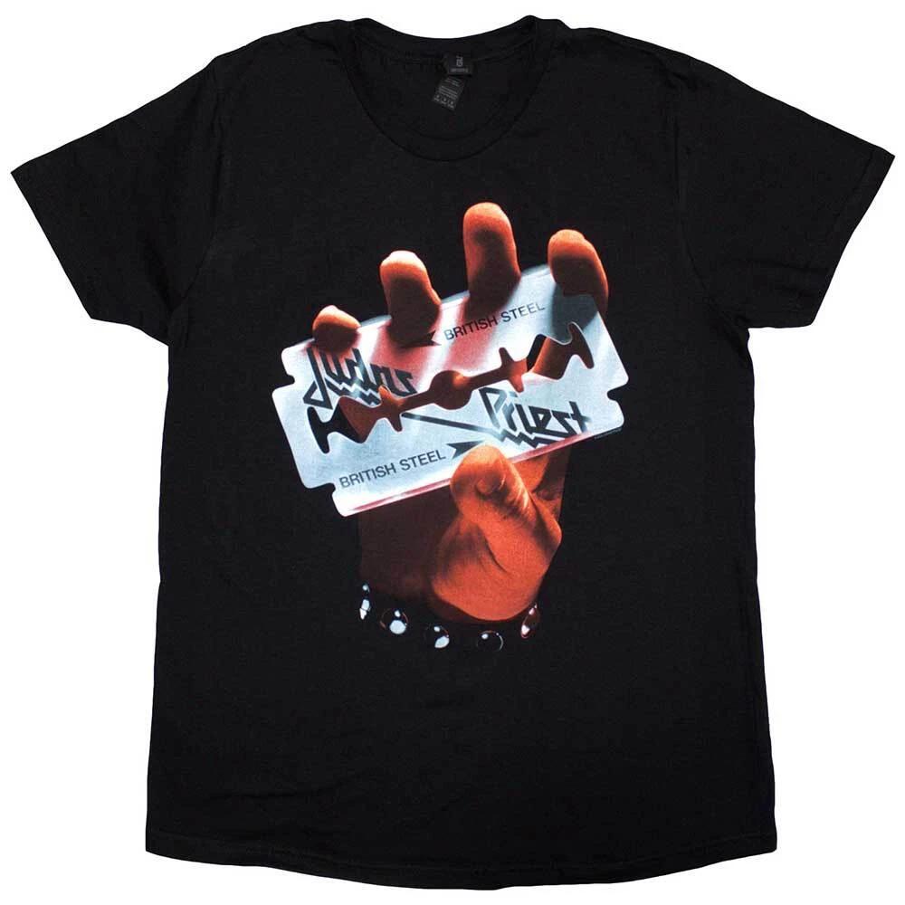 Judas Priest Ladies T-Shirt: British Steel (Small) 2XL
