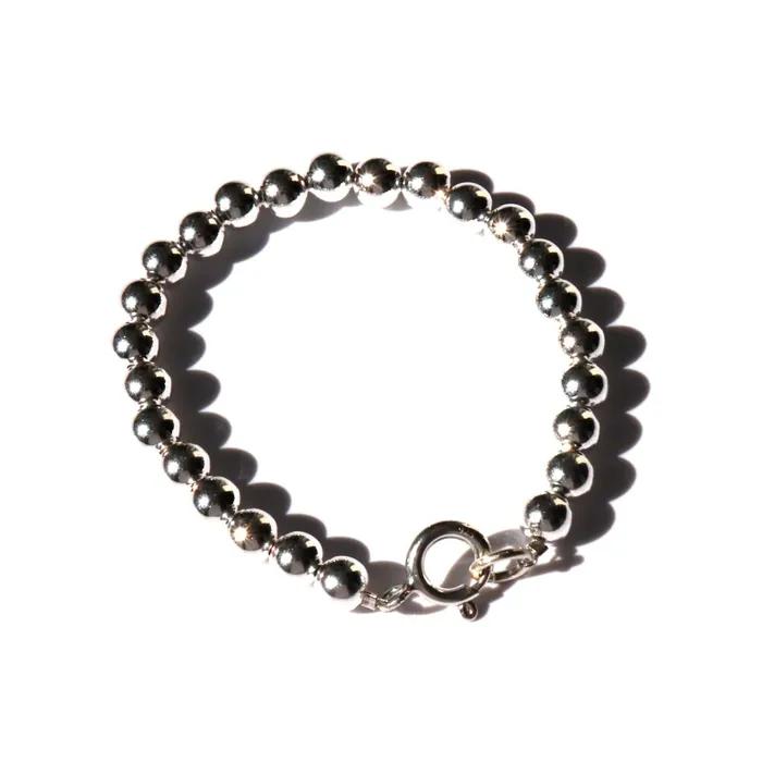 6mm Silverball Layered Bracelet 6mm