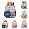 Blocking Cute Color Design Airplane Capybara Gift Printed Backpack Children
