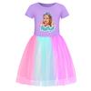 Nastya girls star rainbow lace dress 5530