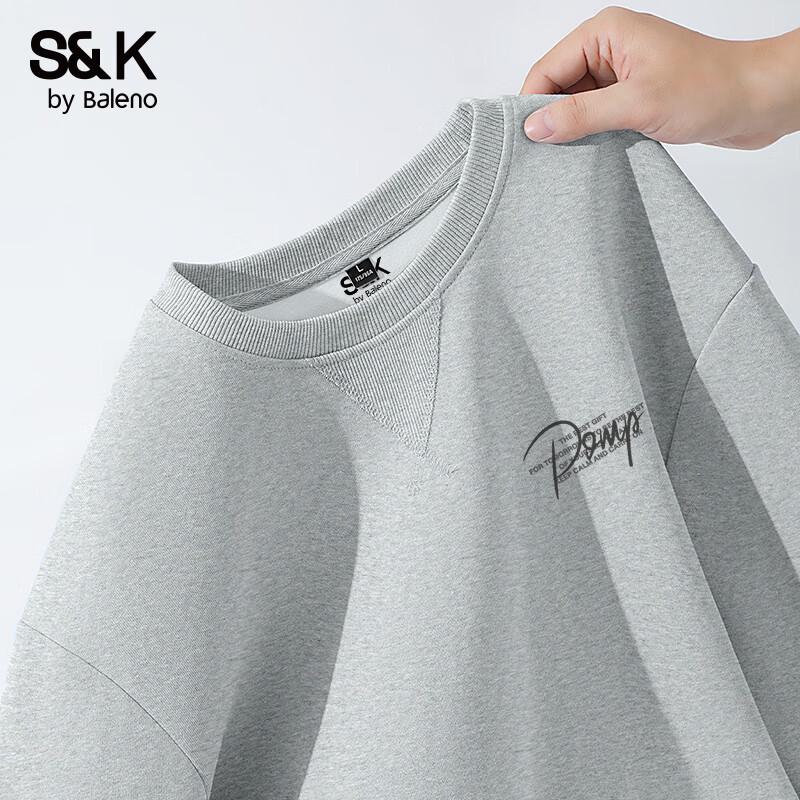 Baleno Men's S&K Series JPB Letter Graphic Sweatshirt