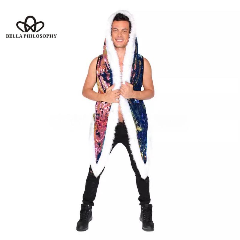 

Костюмы для косплея, одежда, электрические фестивальные костюмы, светодиодные высококачественные мужские повседневные пальто, пальто премиум-класса XL