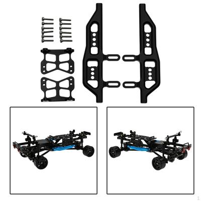 Metal Side Pedal Set Board Step for Axial SCX24 AXI00002 1/24 RC Car Spare Parts