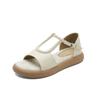 Spot~ Flat-bottomed comfortable sandals for women's summer new outer wear with skirts, beautiful and versatile Roman shoes for women