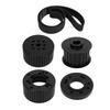 Belt Pulley Kit with 1.5in Width Cogged Belt PC2258 Replacement For   383 400 413 440 Engine
