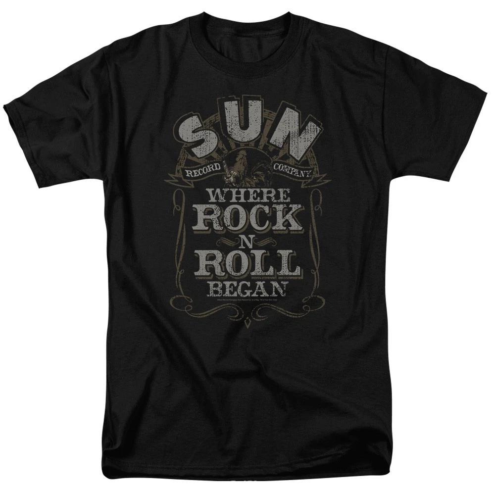 Sun Records - Where Rock Began -  Unisex Short Sleeve Children s T-shirt - Black 160