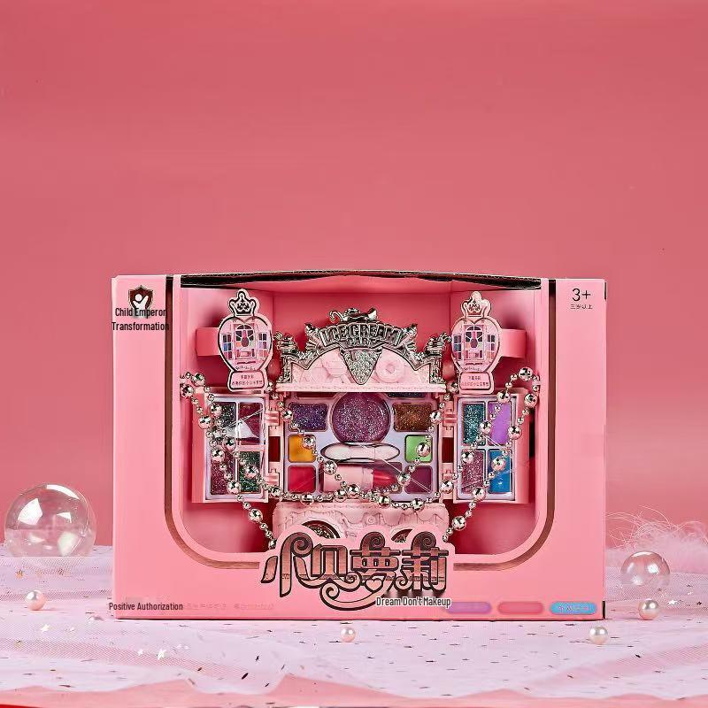 Kids' Makeup Set: Lipstick Toy for Girls Aged 3-6 – Pretend Play Kit