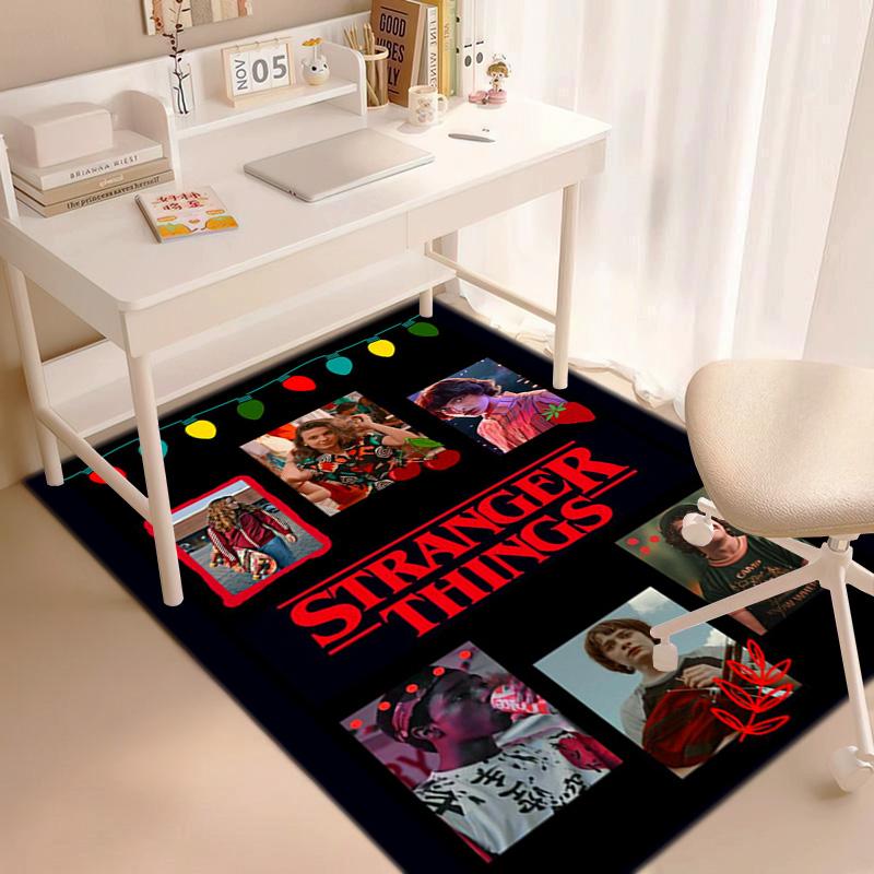 Halloween Horror Horror Theme Stranger Things Carpet Home Living Room Decoration Table and Chairs Anti Slip Door Mat Outdoor Picnic Mat Carpet A12