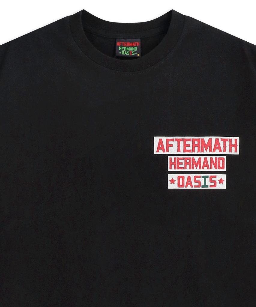 AFTERMATH Oasis Tee Black