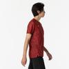 Mizuno Dry Aeroflow Short Sleeve Training Highly Breathable and Salsa Size M Men's T-Shirt, Material, Sweat-Wicking Quick-Drying, Red, (32MAB020)