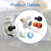 RV Fresh Water Inlet with Check Valve Accessories Easy To Install Hose Connector for Campers Motorhomes Trailers Boats